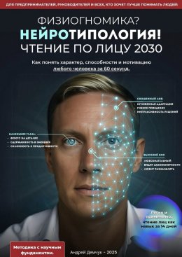 Физиогномика? Нейротипология! Чтение по лицу 2030. Как понять характер, способности и мотивацию любого человека за 60 секунд