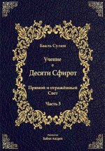 Учение о Десяти Сфирот. Часть 3