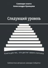 Саммари книги Александра Кравцова «Следующий уровень. Книга для тех, кто достиг своего потолка»